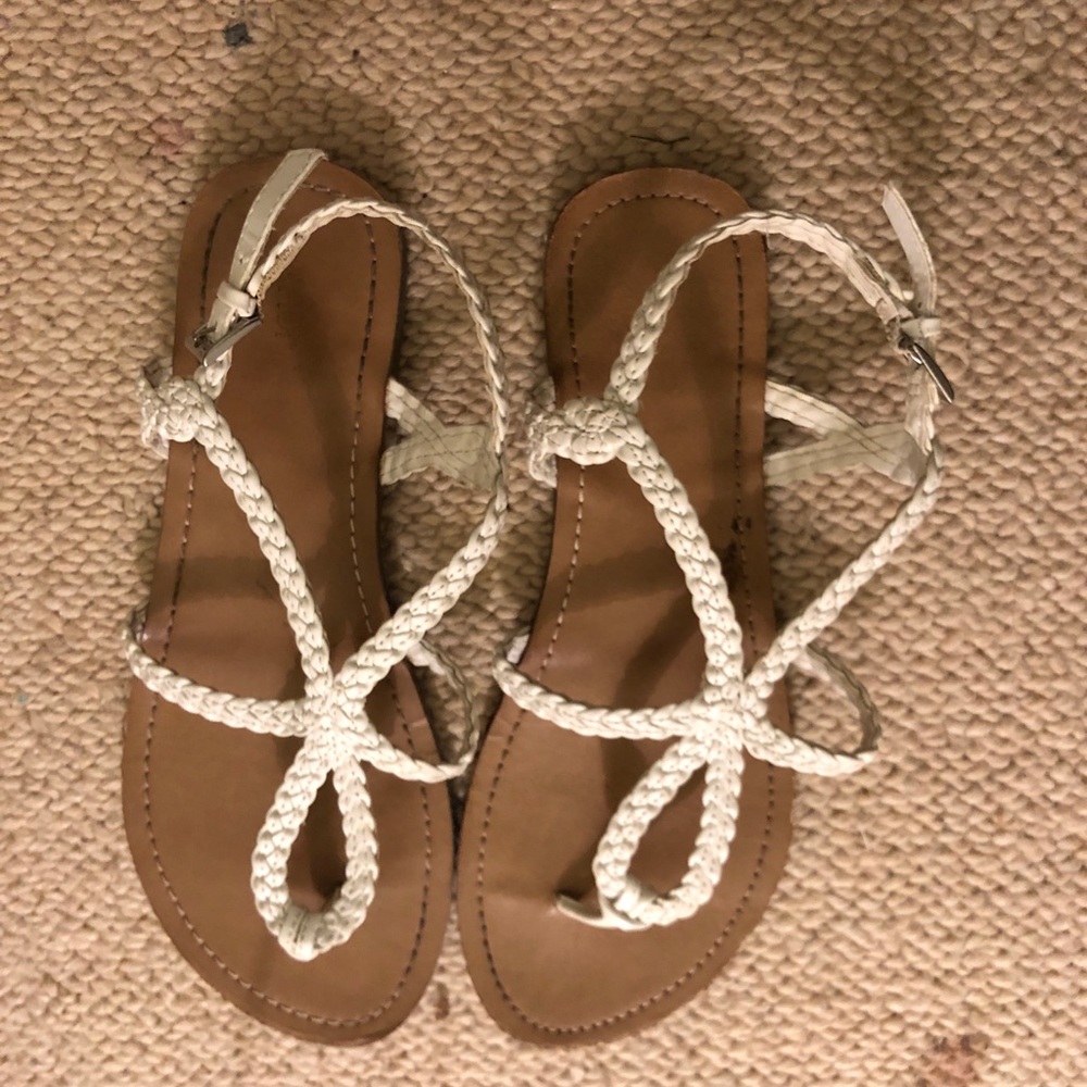 White Sandals